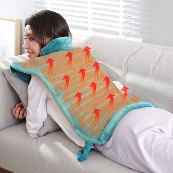 MaxKare Large Heating Pad, 4 Heat Settings, Auto Shut-Off, 24” x 33” - NIB - Picture 5 of 10